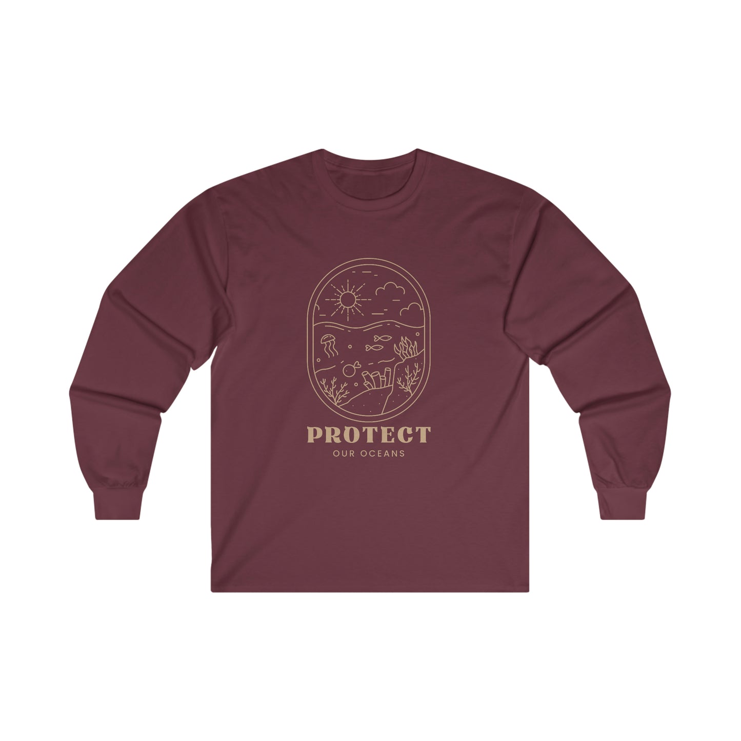 Protect Our Oceans Cotton Long Sleeve