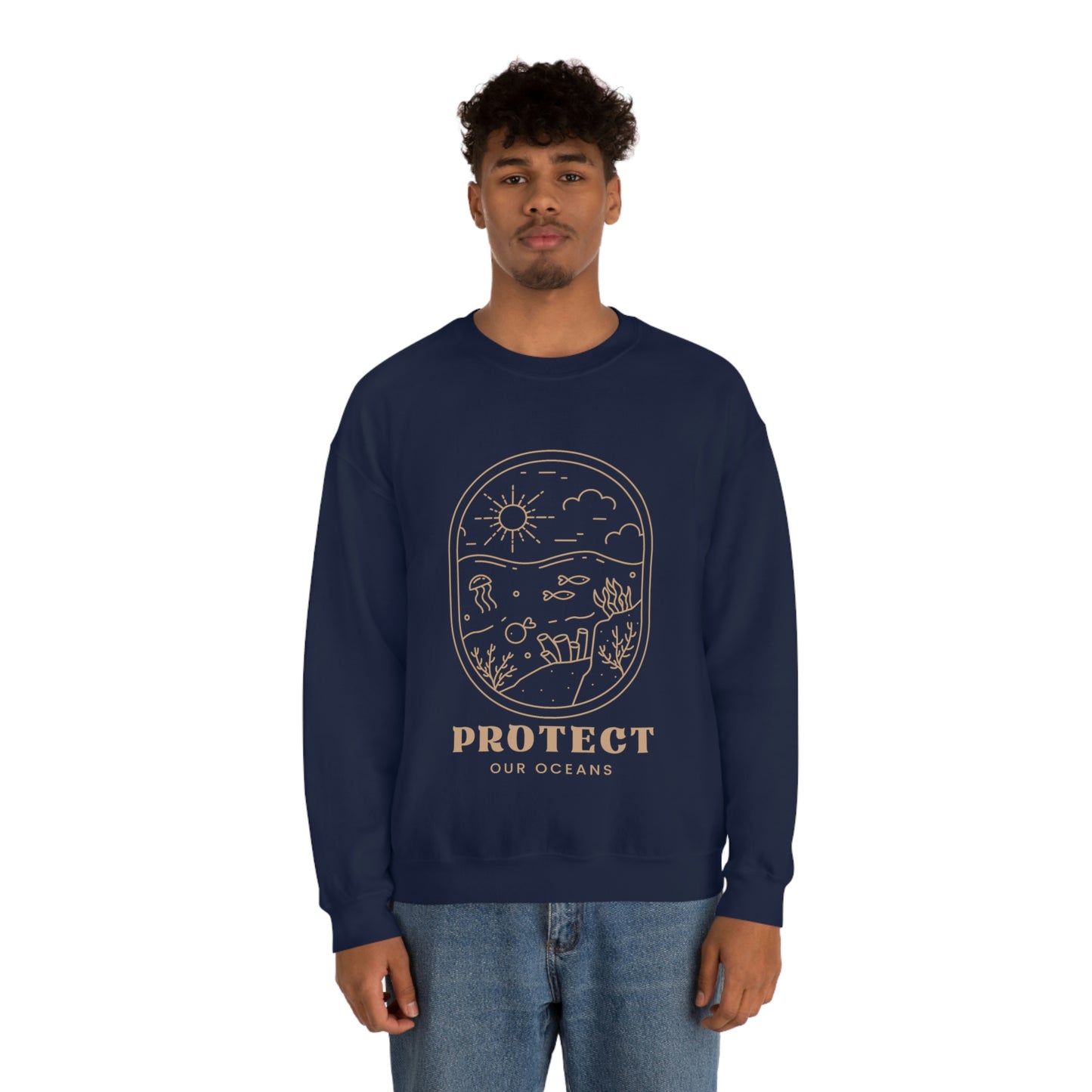 Protect Our Oceans Unisex Crewneck