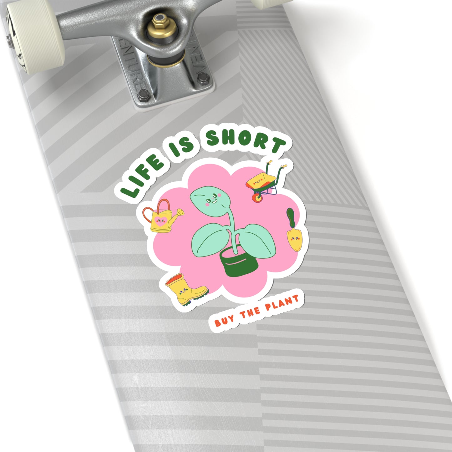 Life Is Short Stickers