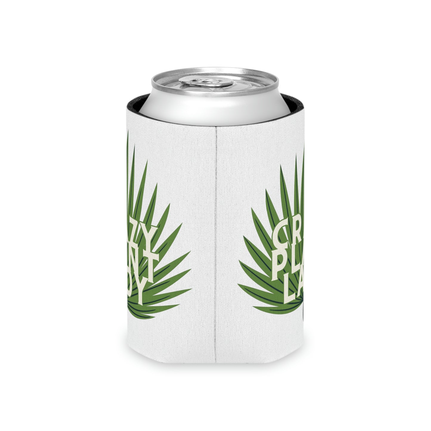 Crazy Plant Lady Can Cooler