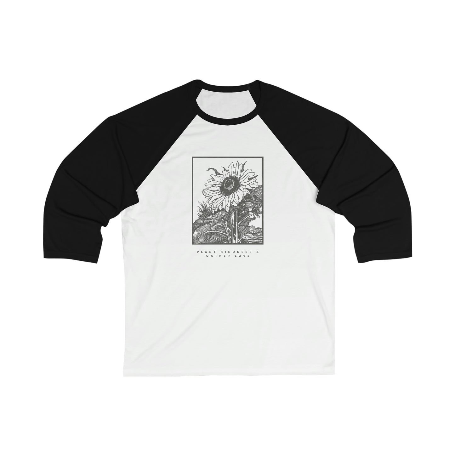 Plant Kindness Unisex Baseball Tee