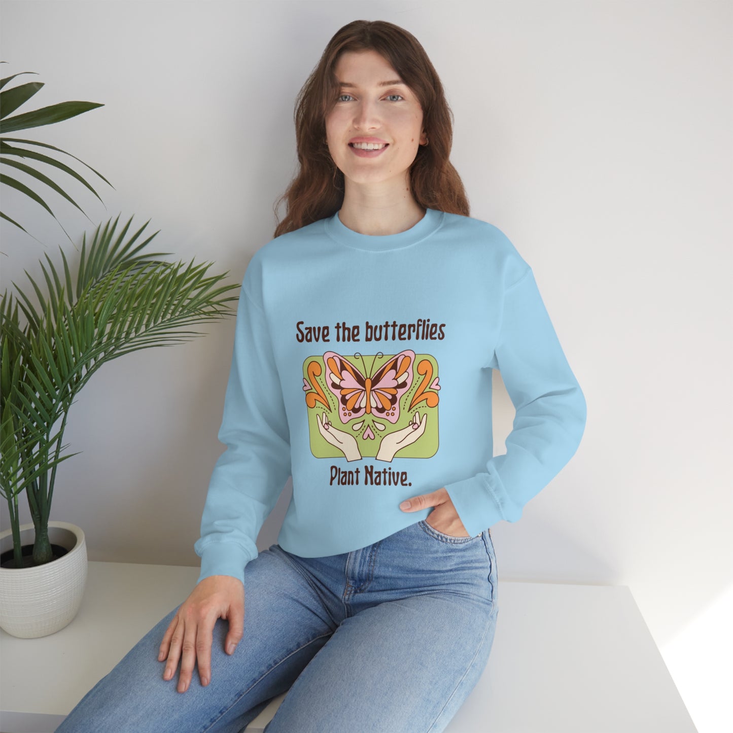 Plant Native Unisex Crewneck