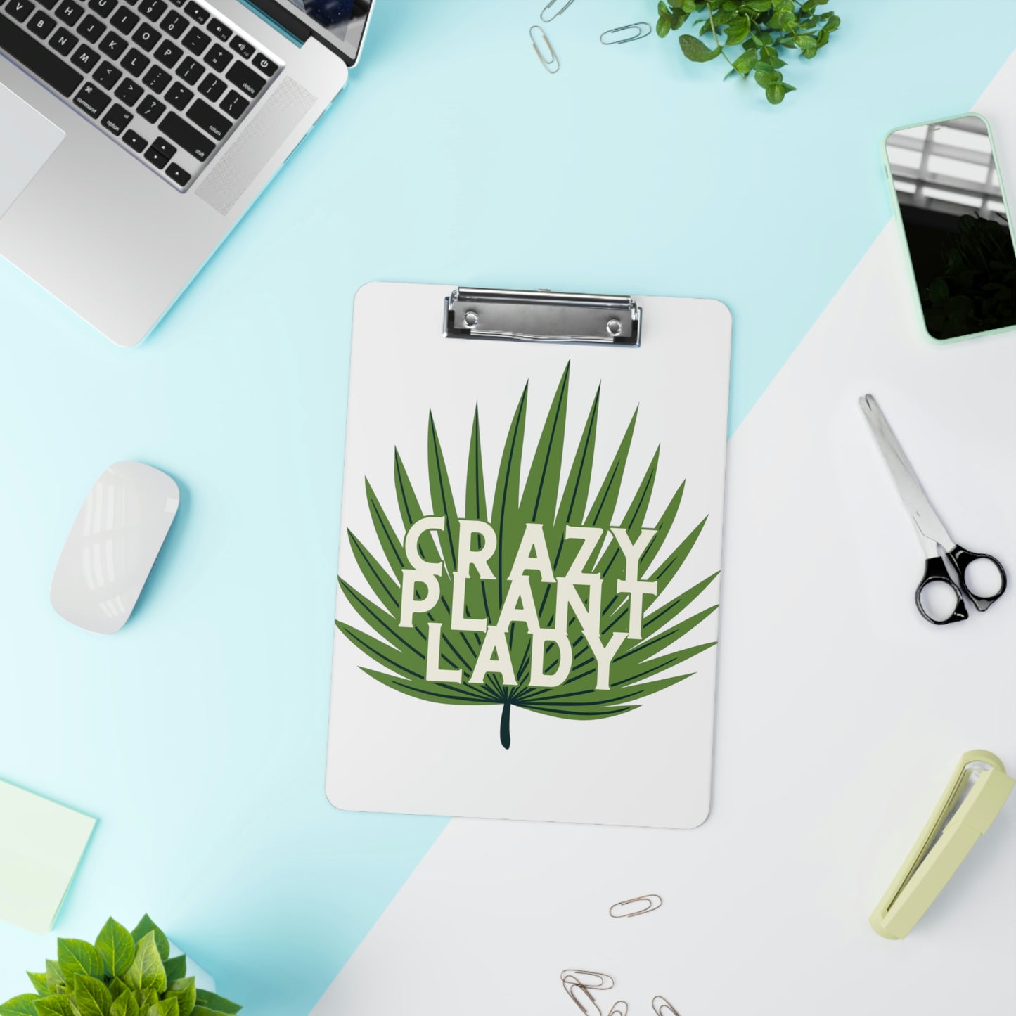 Crazy Plant Lady Clipboard