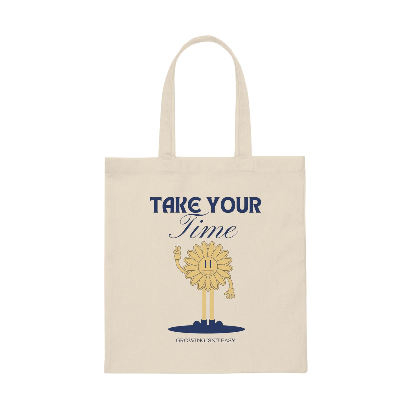 Growing Isn't Easy Canvas Tote Bag