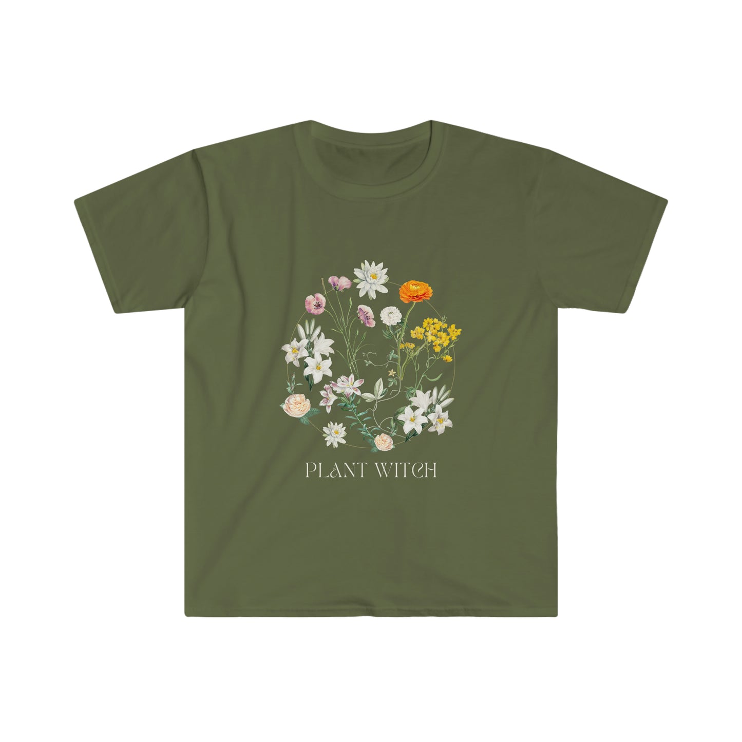 Plant Witch Unisex Softstyle T-Shirt