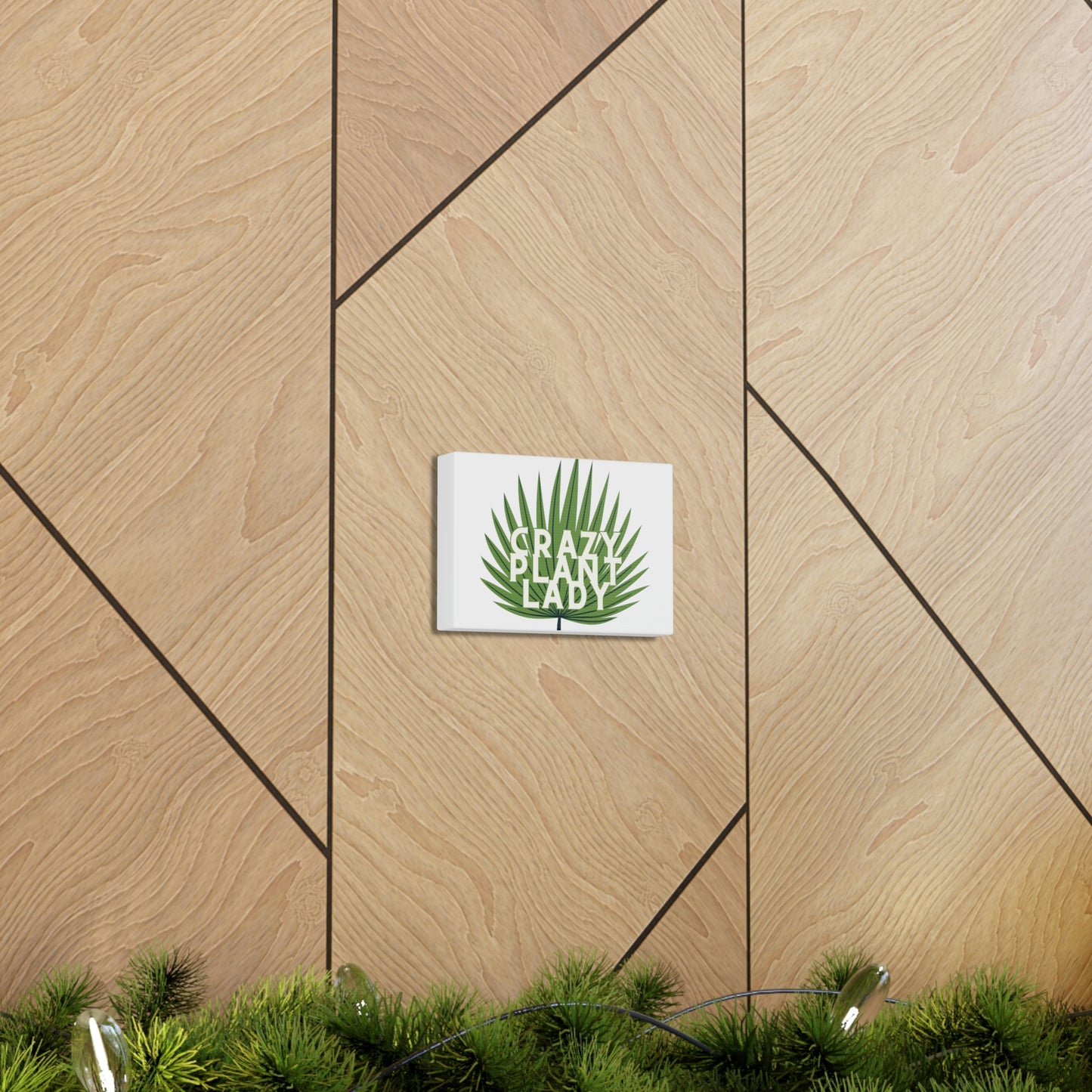 Crazy Plant Lady Canvas Wraps