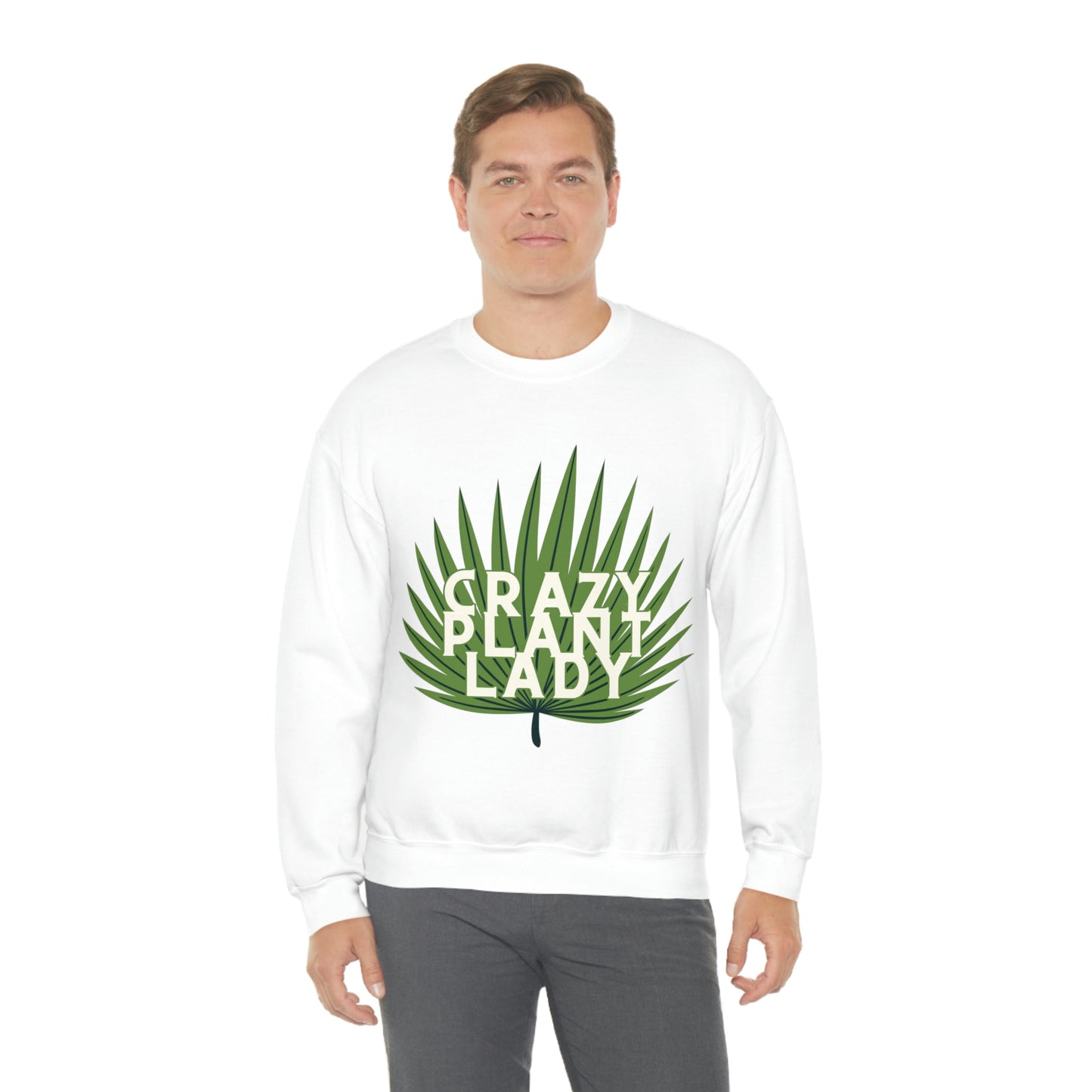 Crazy Plant Lady Unisex Crewneck