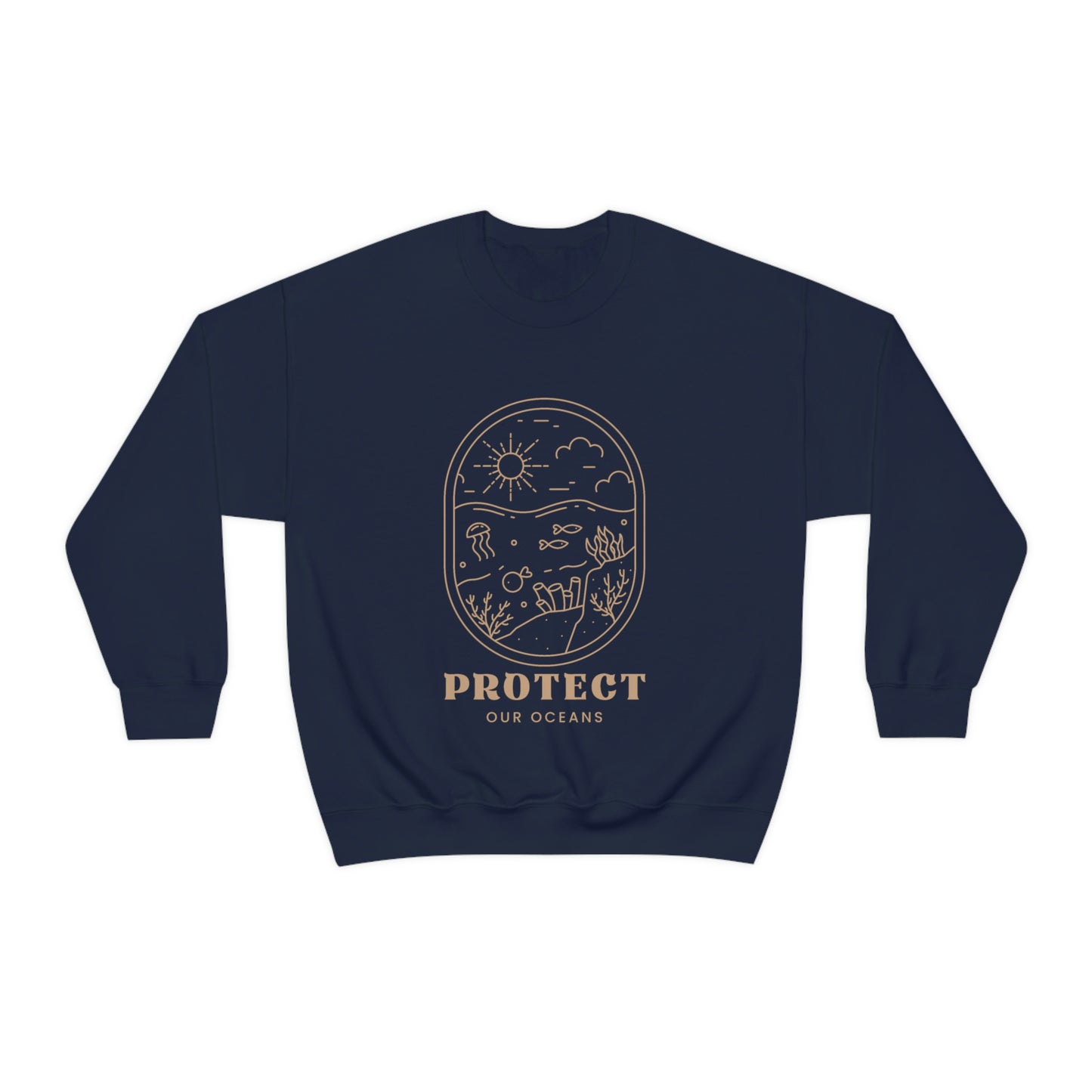 Protect Our Oceans Unisex Crewneck
