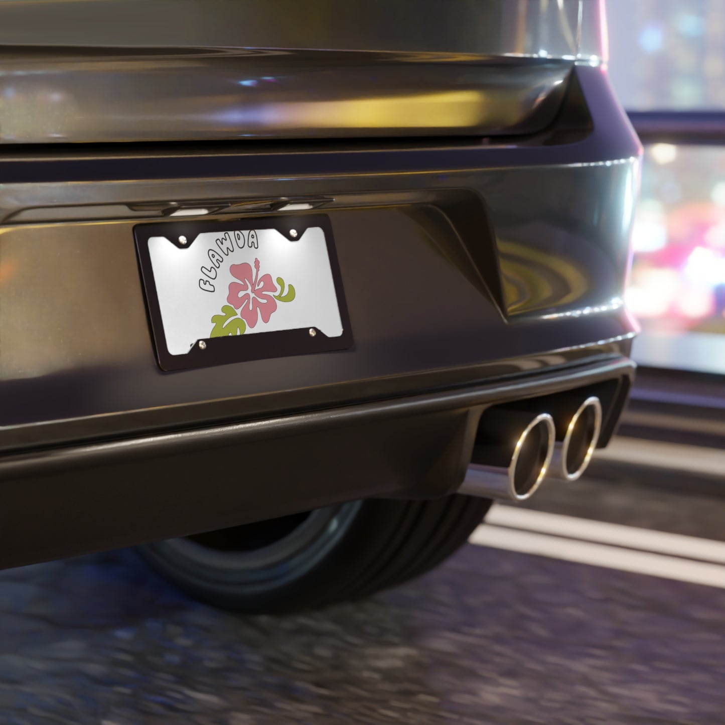 Flawda Vanity Plate