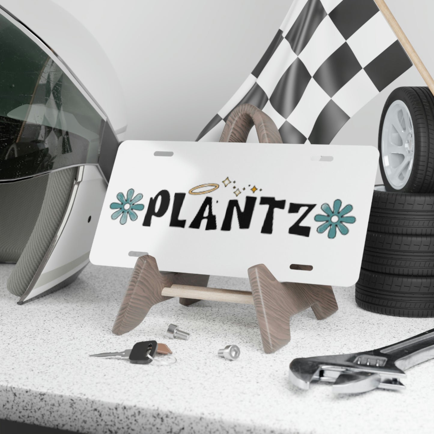 Plantz Vanity Plate