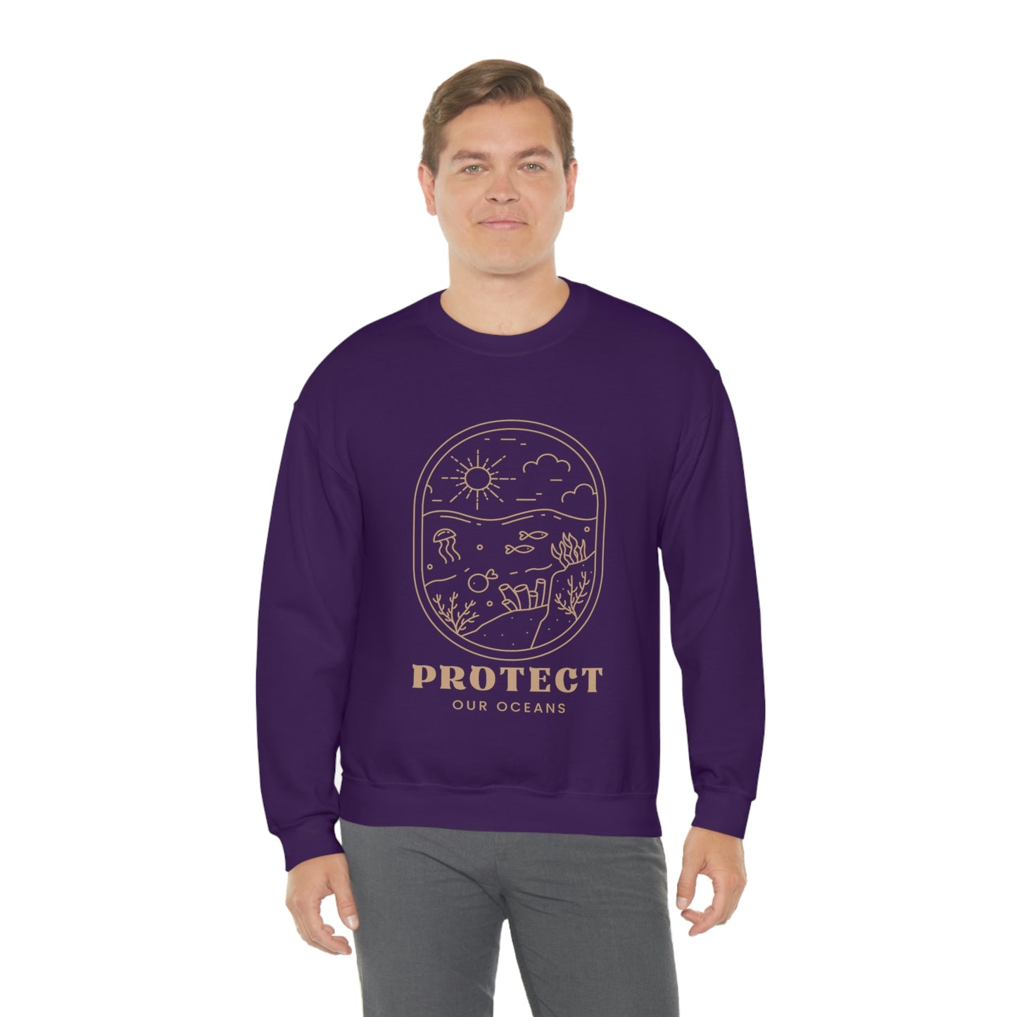 Protect Our Oceans Unisex Crewneck