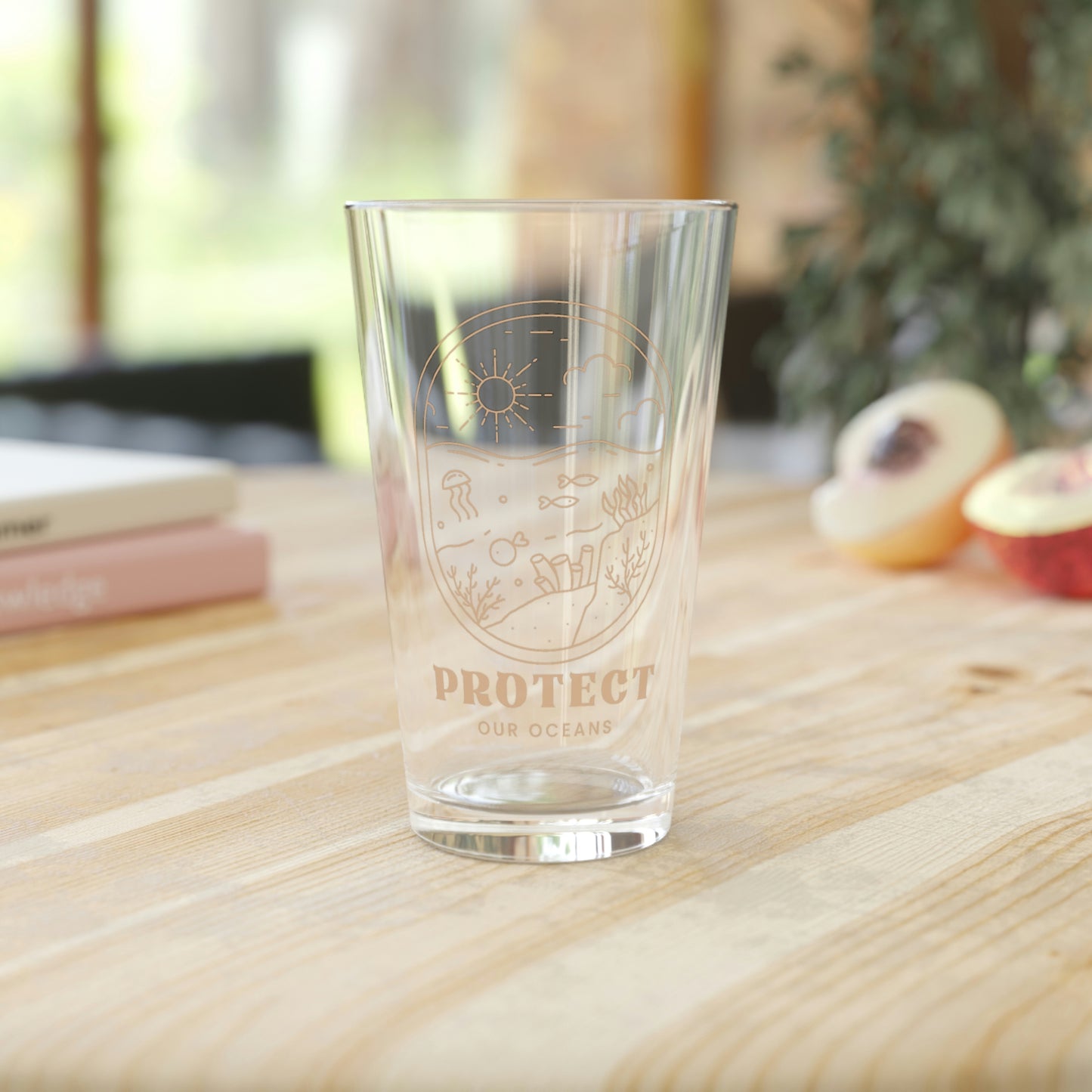 Protect Our Oceans Pint Glass