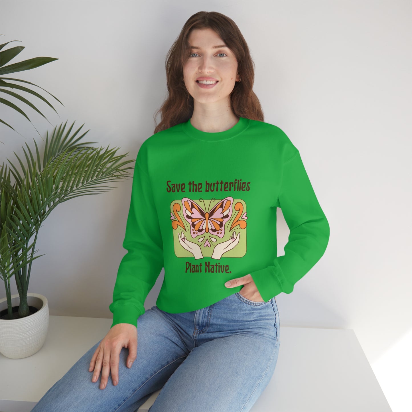 Plant Native Unisex Crewneck