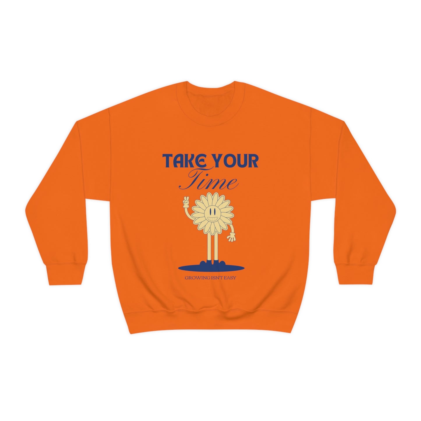 Growing Isn't Easy Unisex Crewneck