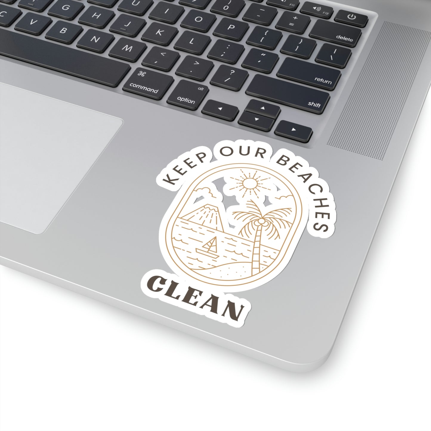 Clean Beaches Stickers
