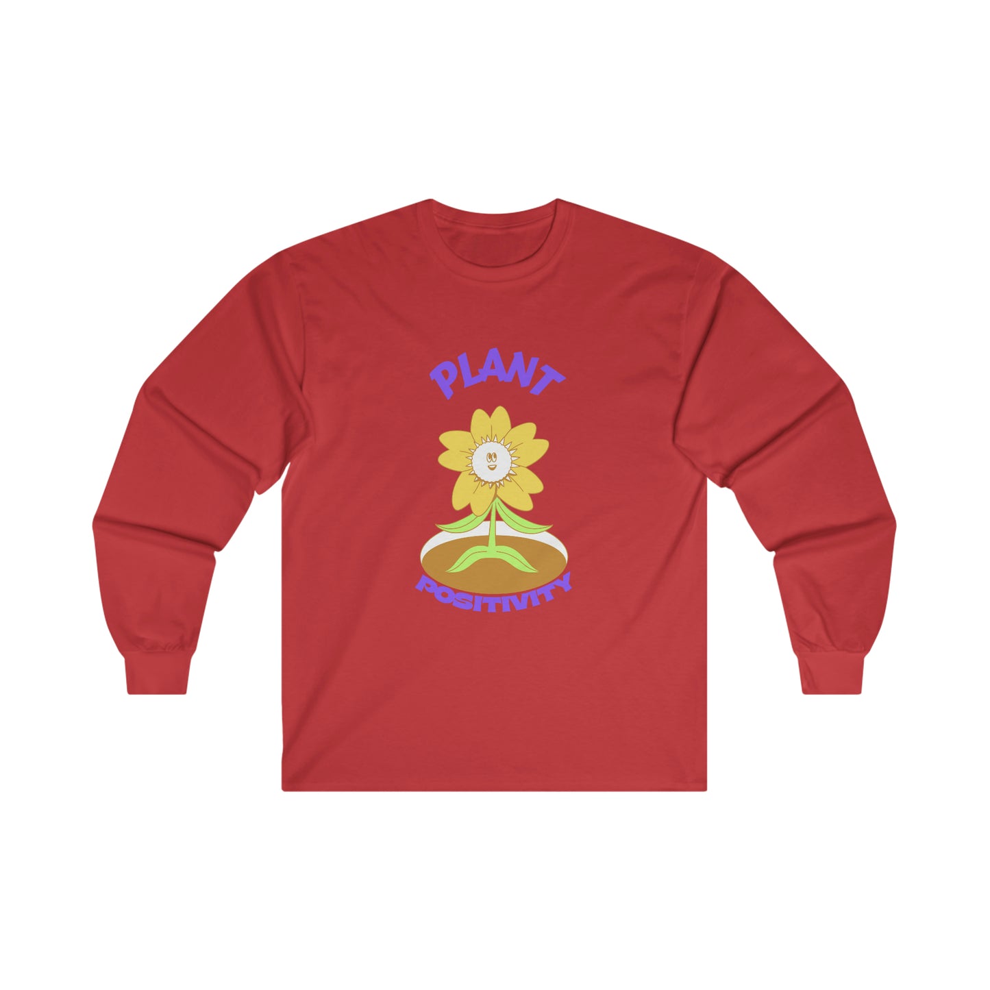 Plant Positivity Cotton Long Sleeve
