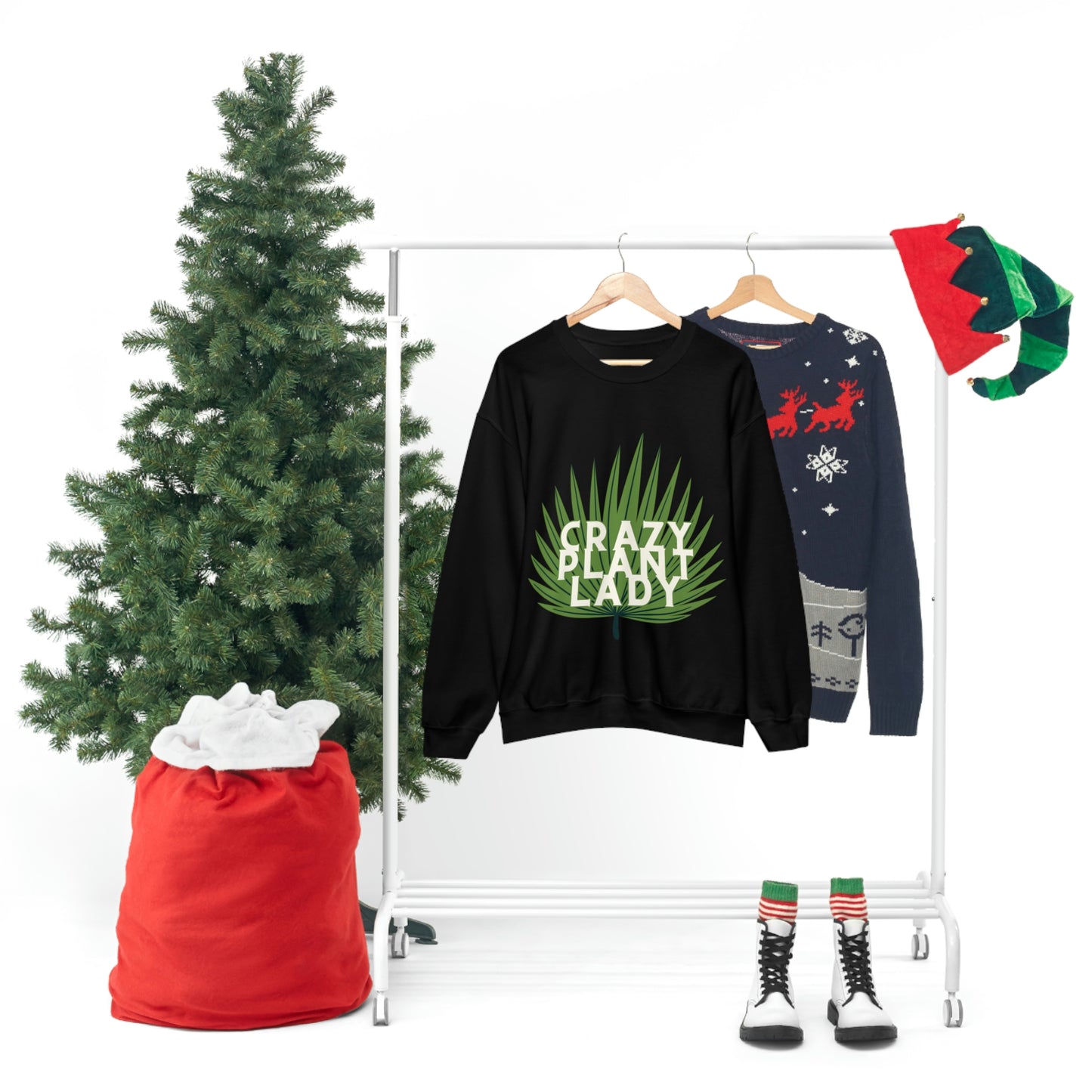 Crazy Plant Lady Unisex Crewneck