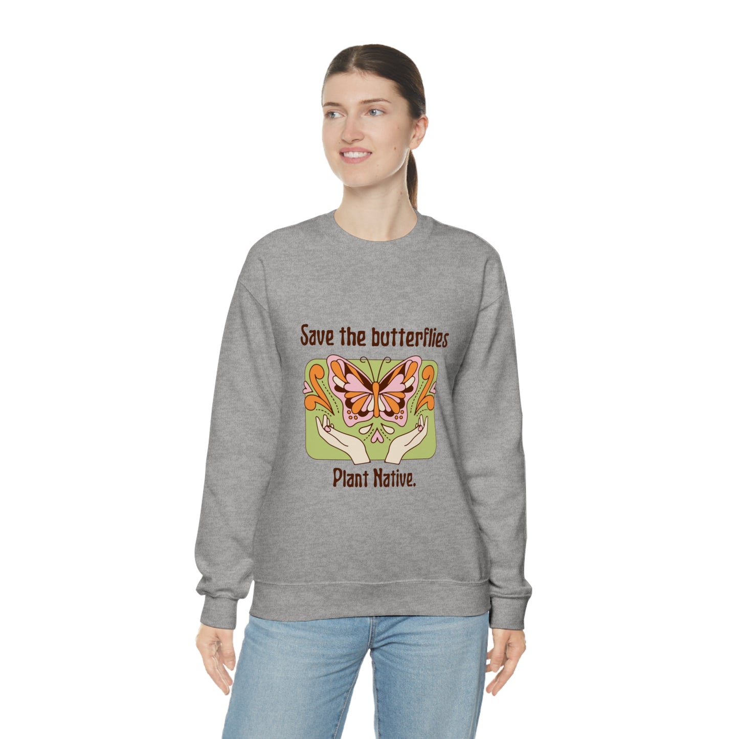 Plant Native Unisex Crewneck