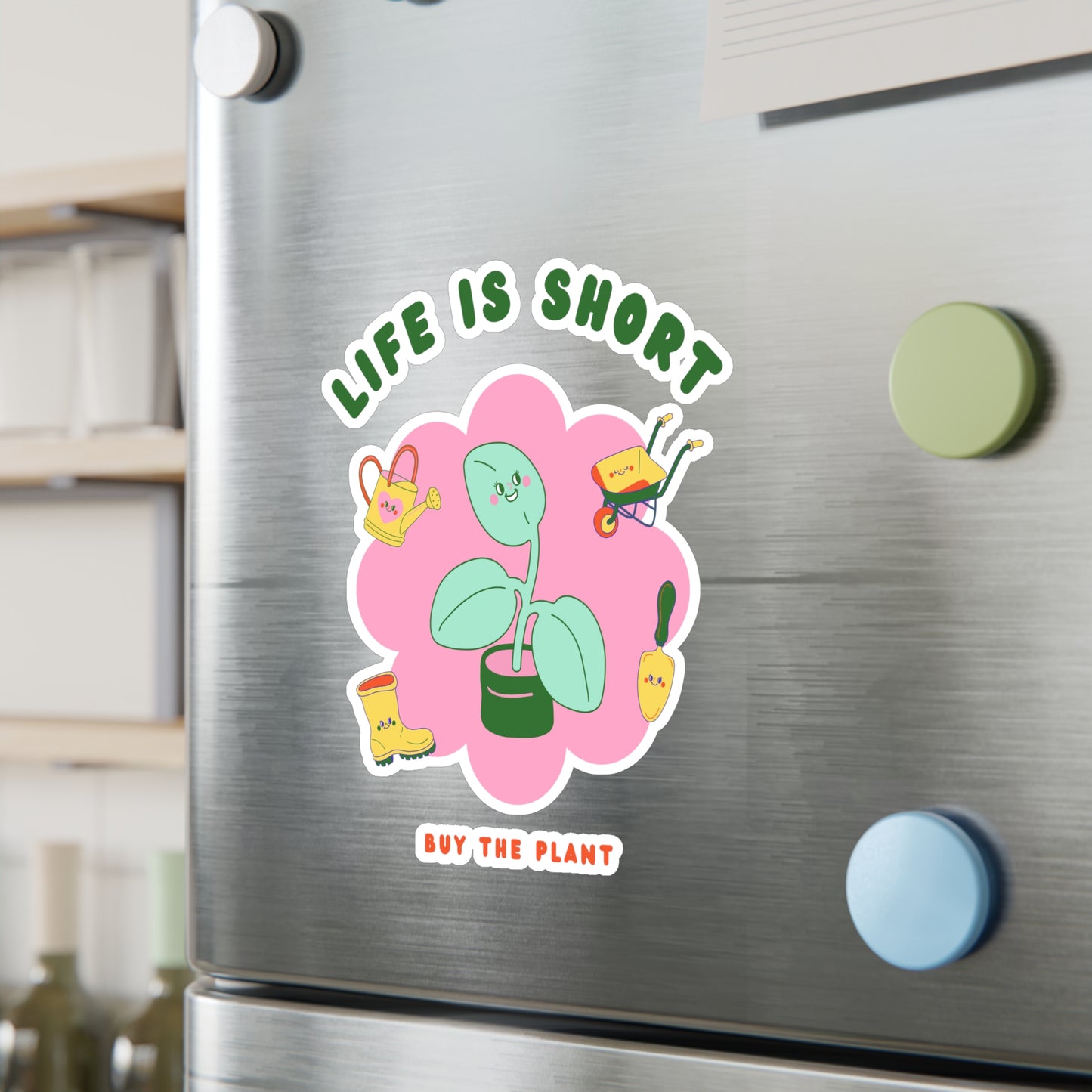 Life Is Short Vinyl Decals