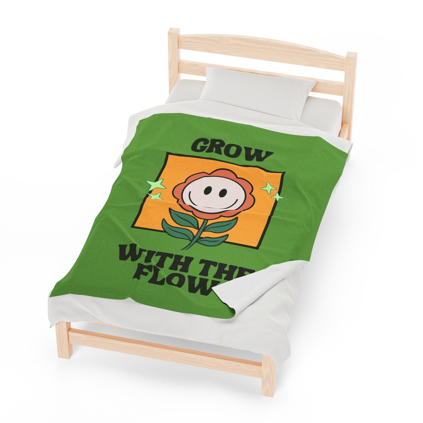 Flow Velveteen Plush Blanket