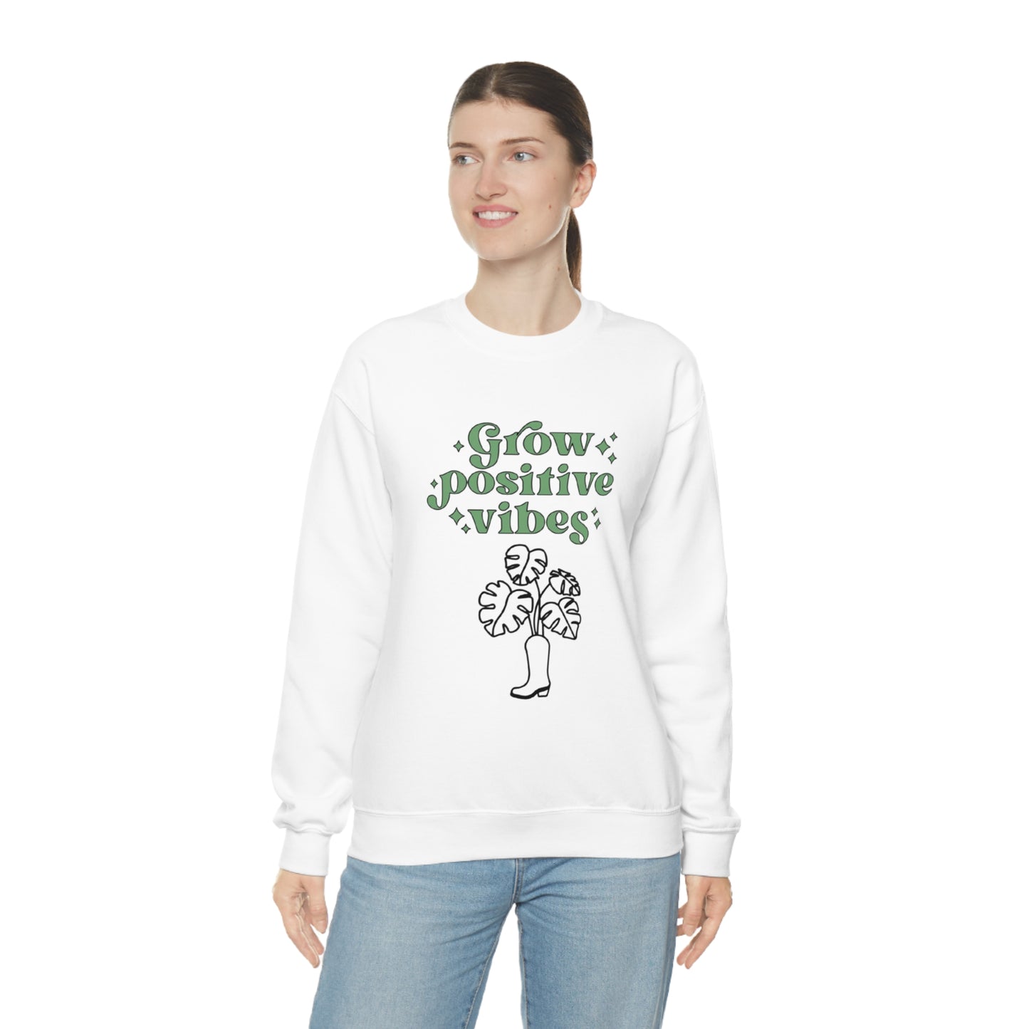 Grow Positive Unisex Crewneck