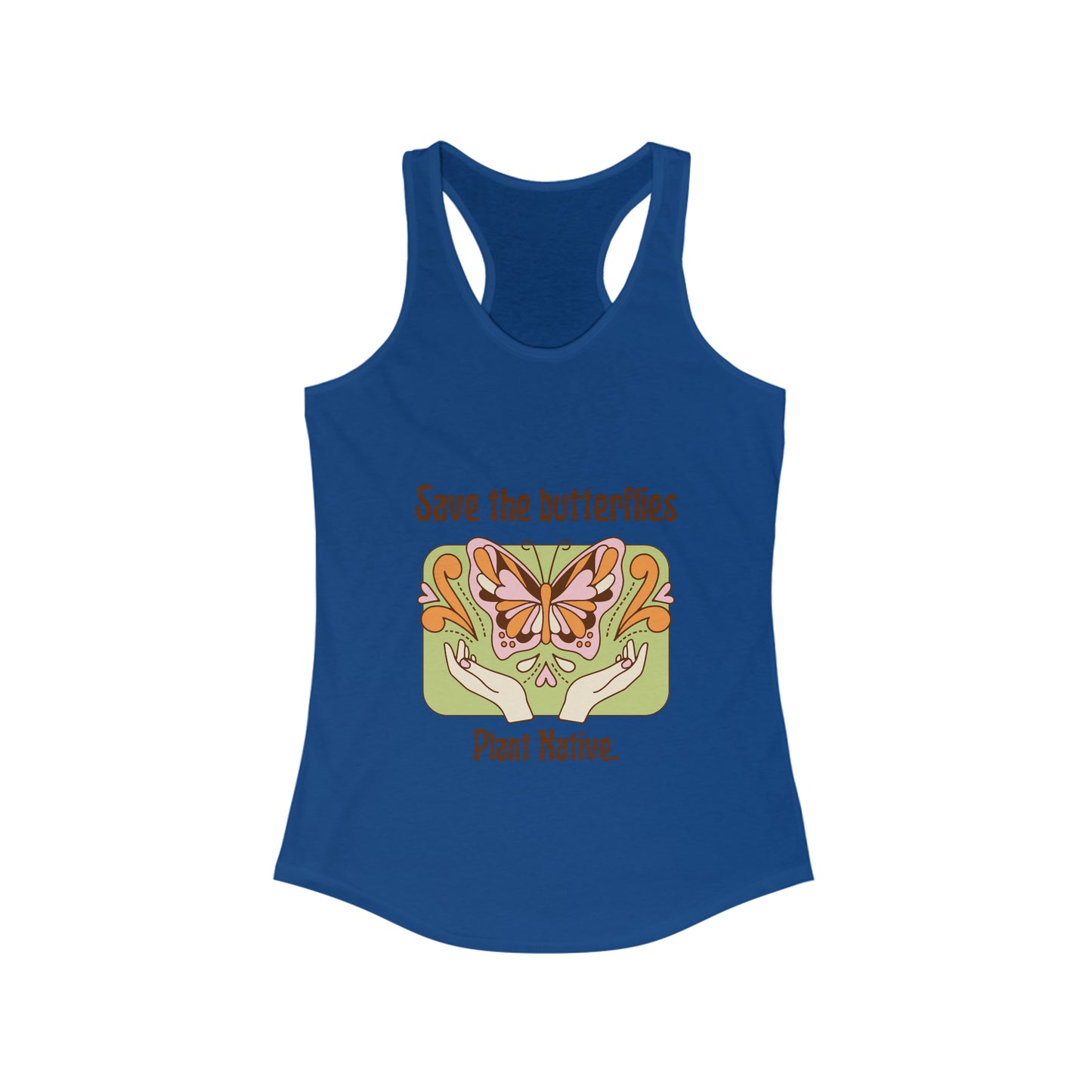 Plant Native Women's Racerback Tank
