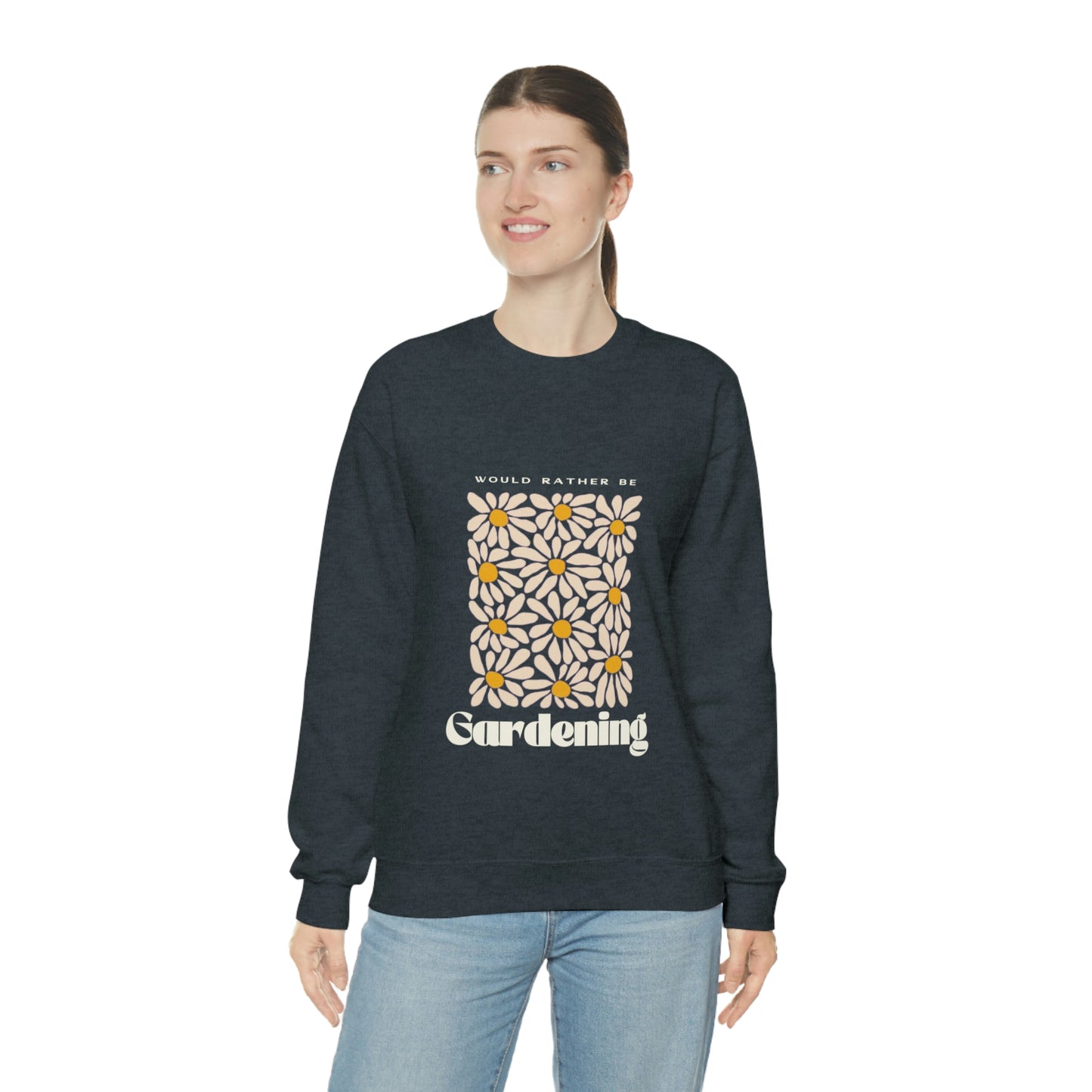 Would Rather Be Gardening Unisex Crewneck