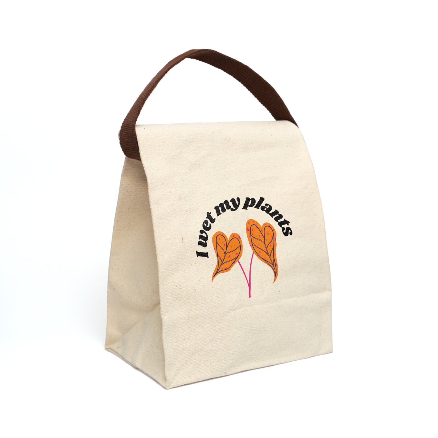Wet My Plants Canvas Lunch Bag