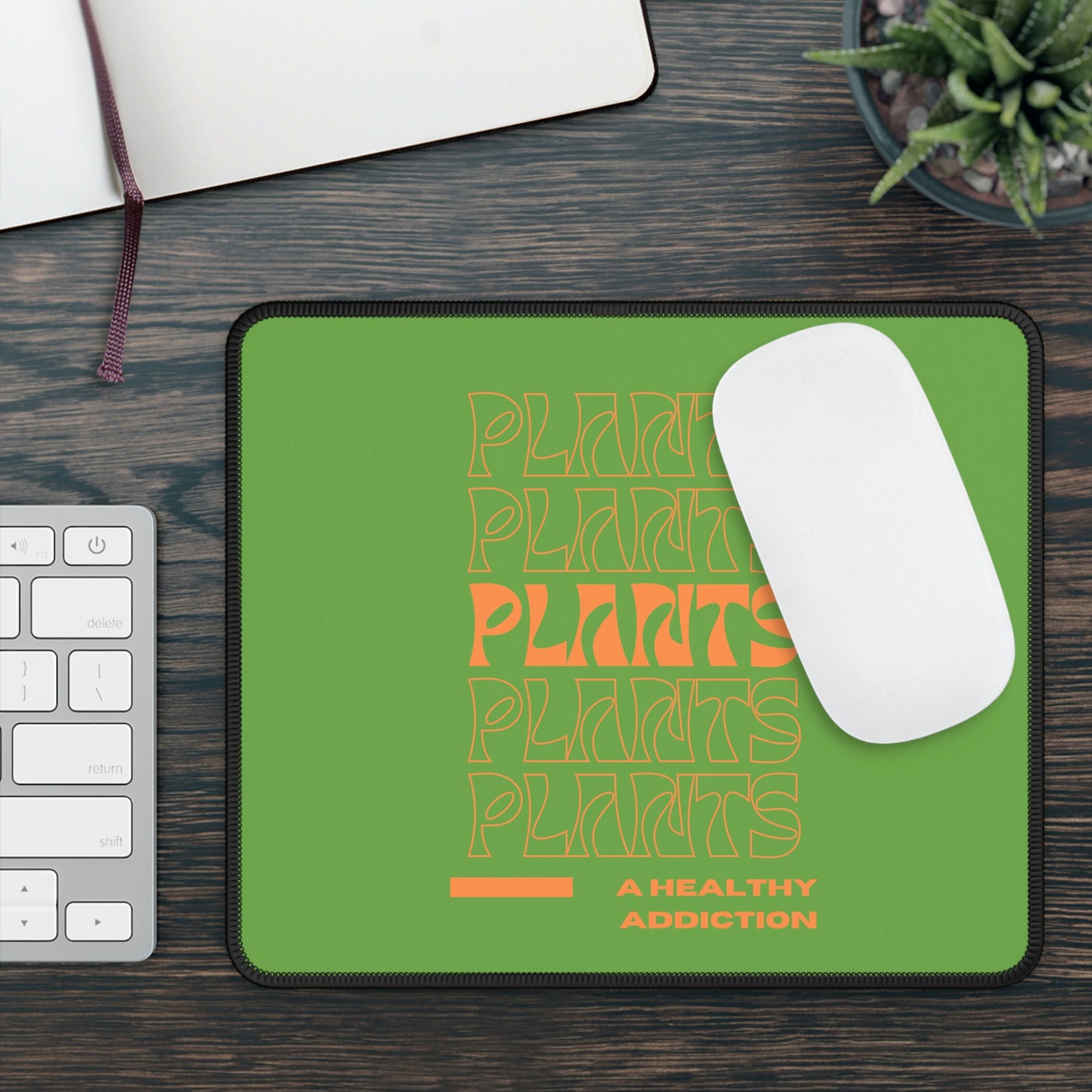 A Healthy Addiction Mouse Pad