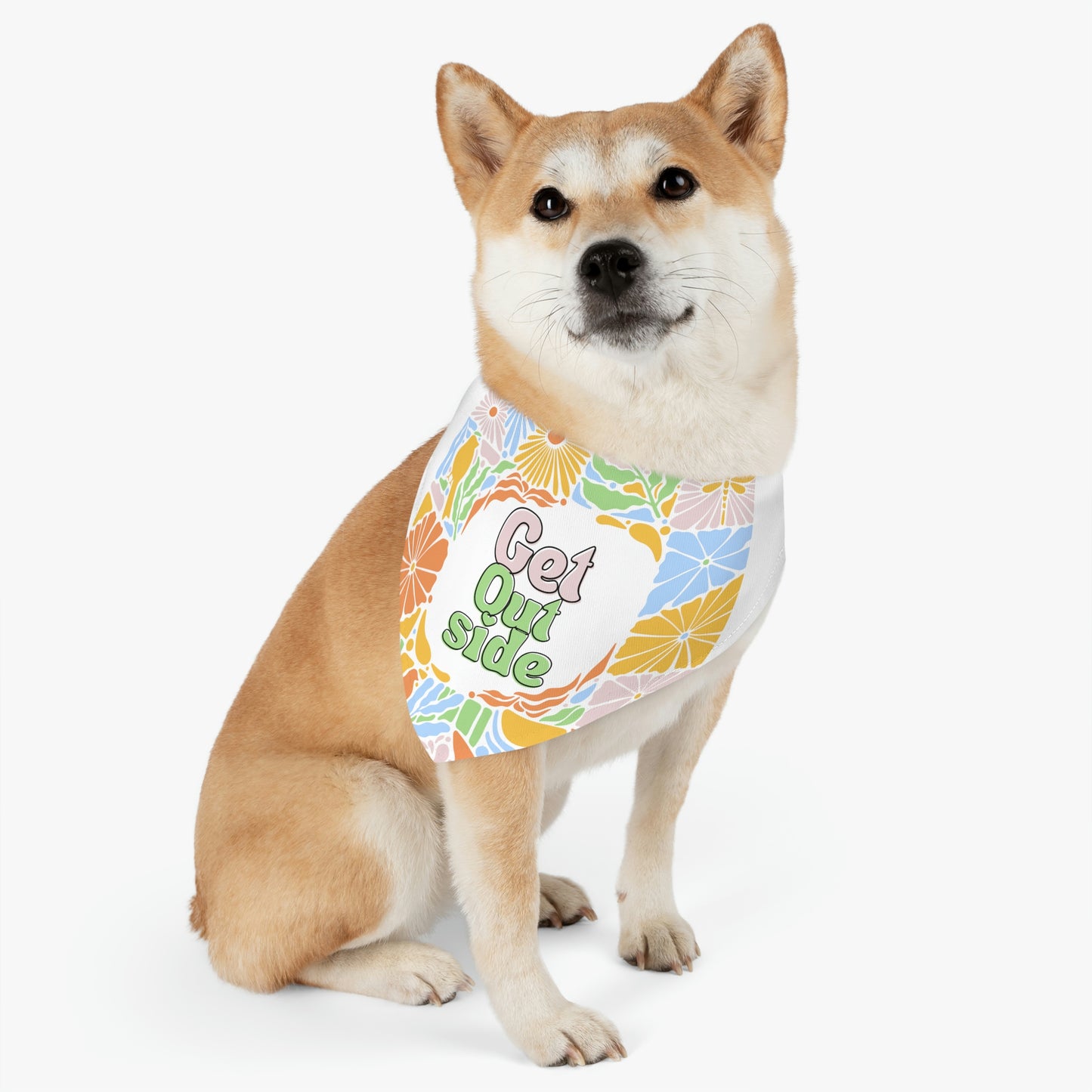 Get Outside Pet Bandana Collar