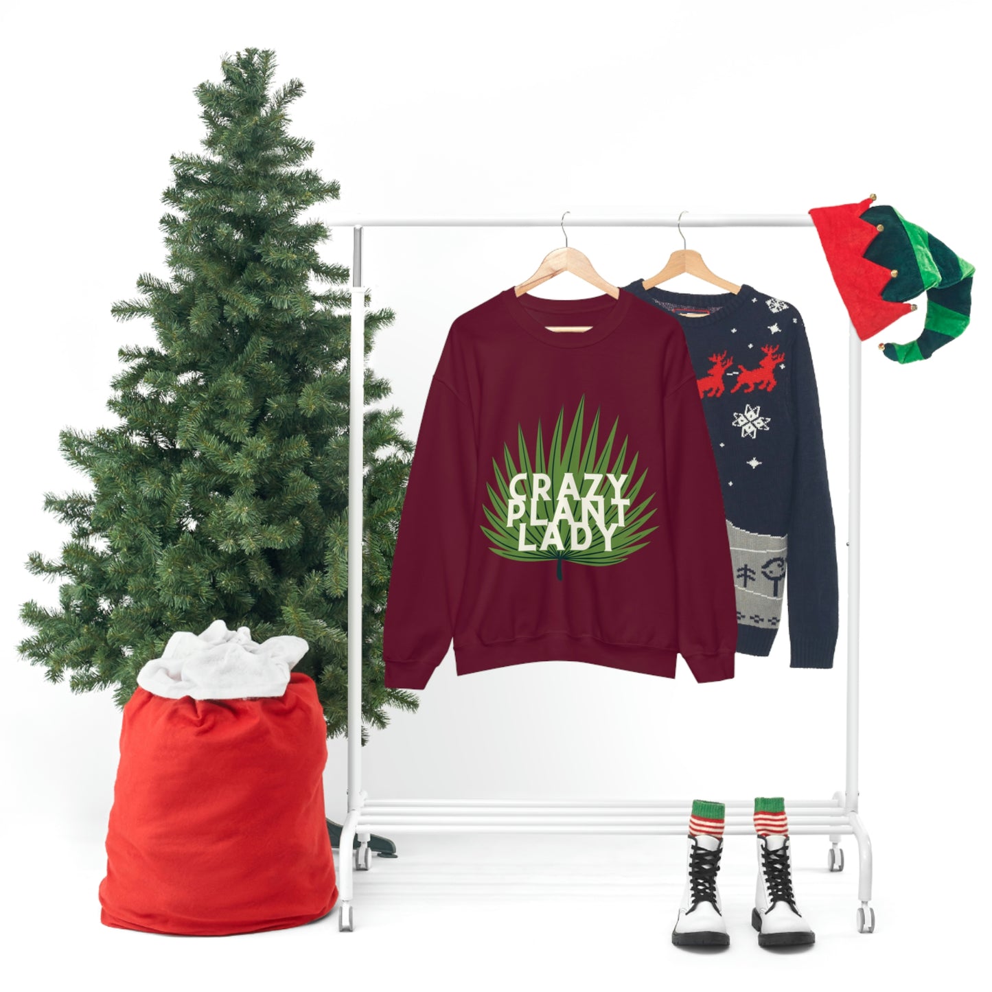 Crazy Plant Lady Unisex Crewneck