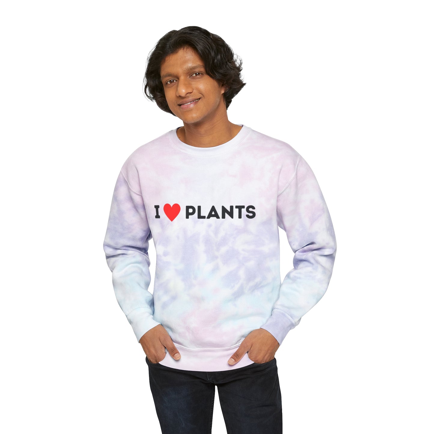 Love Plants Tie-Dye Crewneck