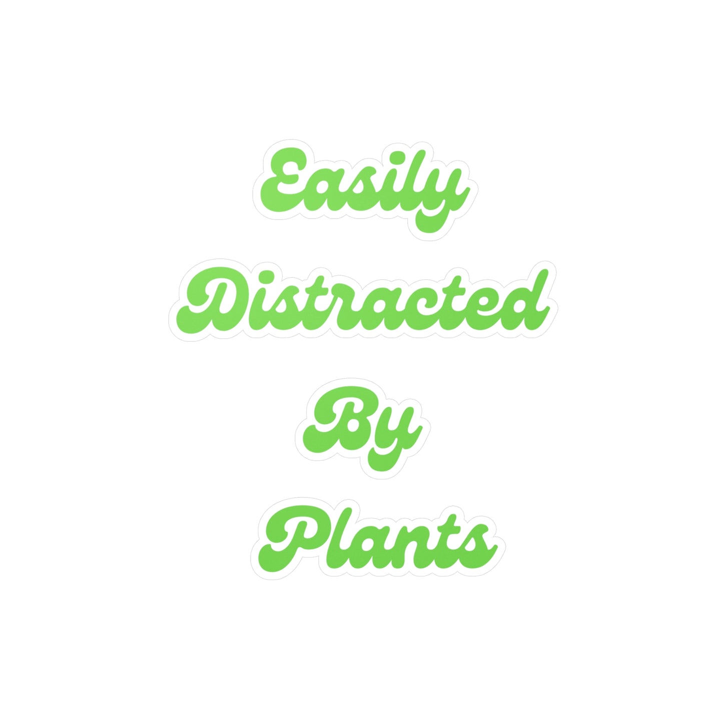 Distracted Vinyl Decals