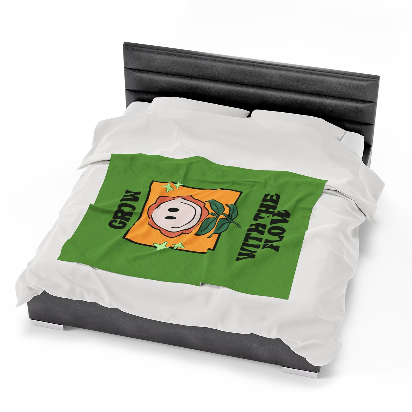 Flow Velveteen Plush Blanket