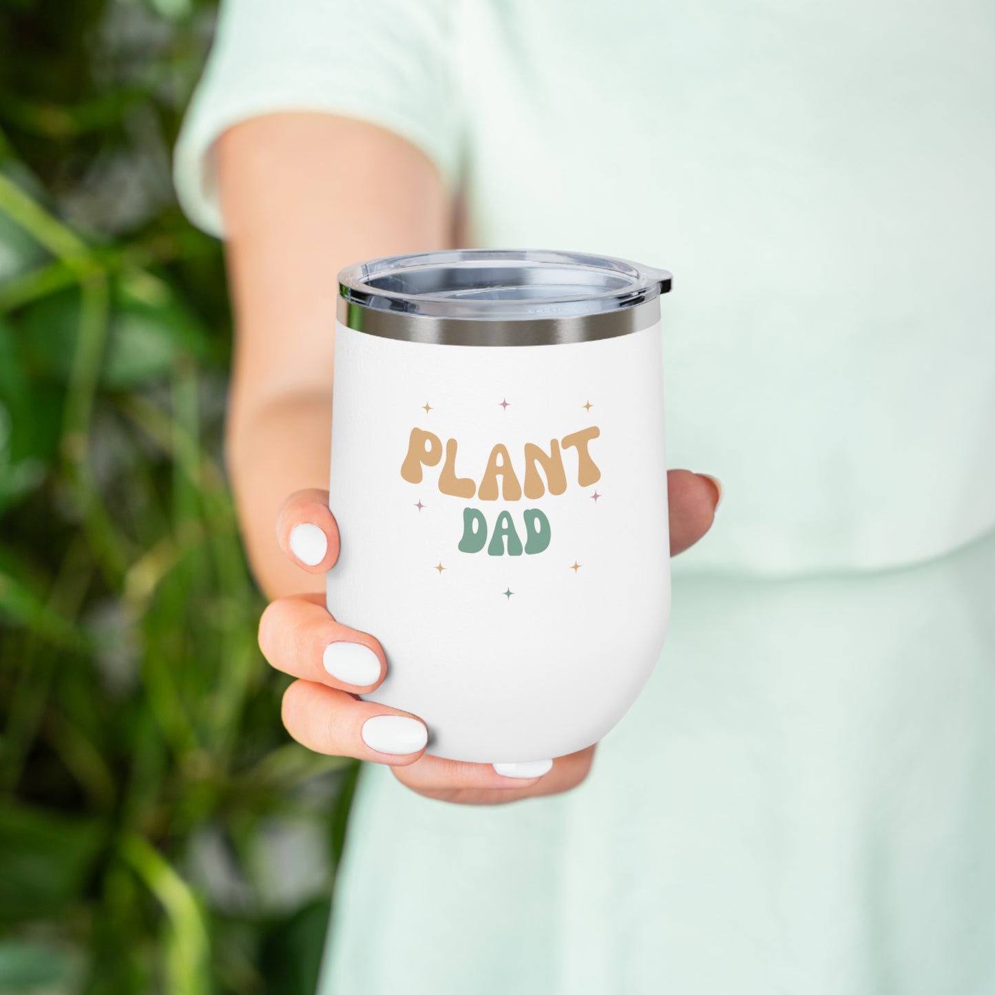 Plant Dad Wine Tumbler