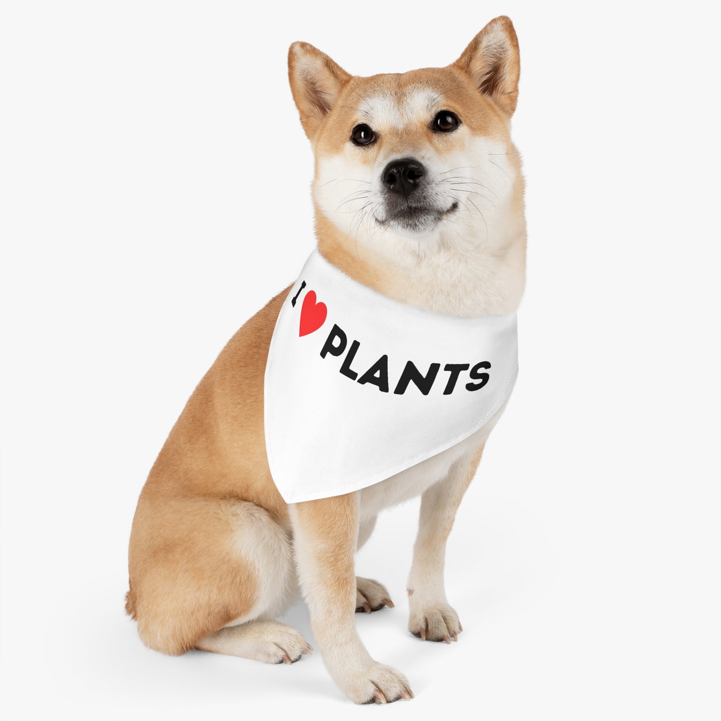 Love Plants Pet Bandana Collar