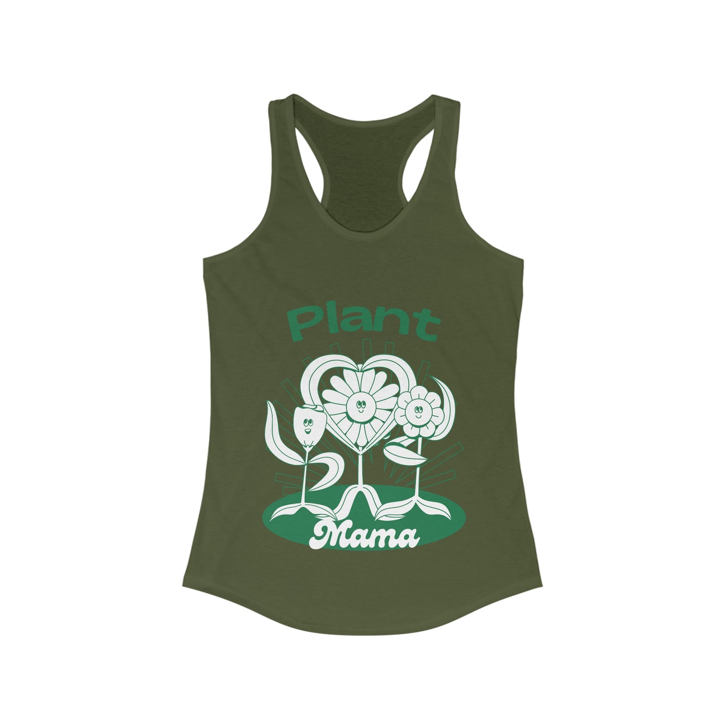 Plant Mama Women's Racerback Tank