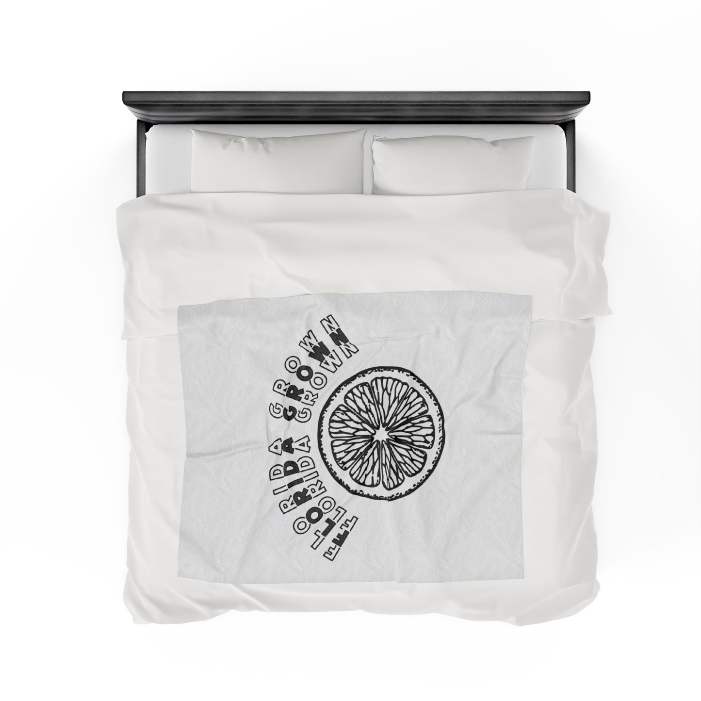 Florida Grown Velveteen Plush Blanket
