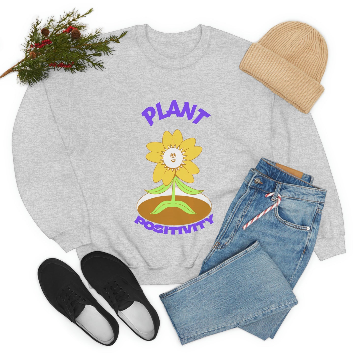Plant Positivity Unisex Crewneck