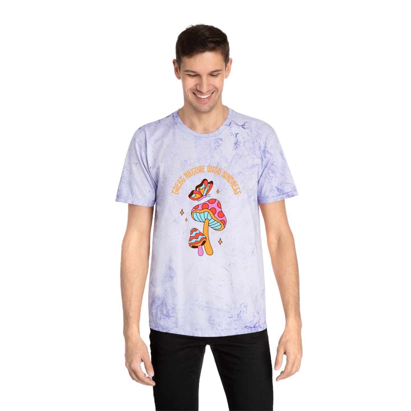 Treat Nature With Kindness Color Blast T-Shirt
