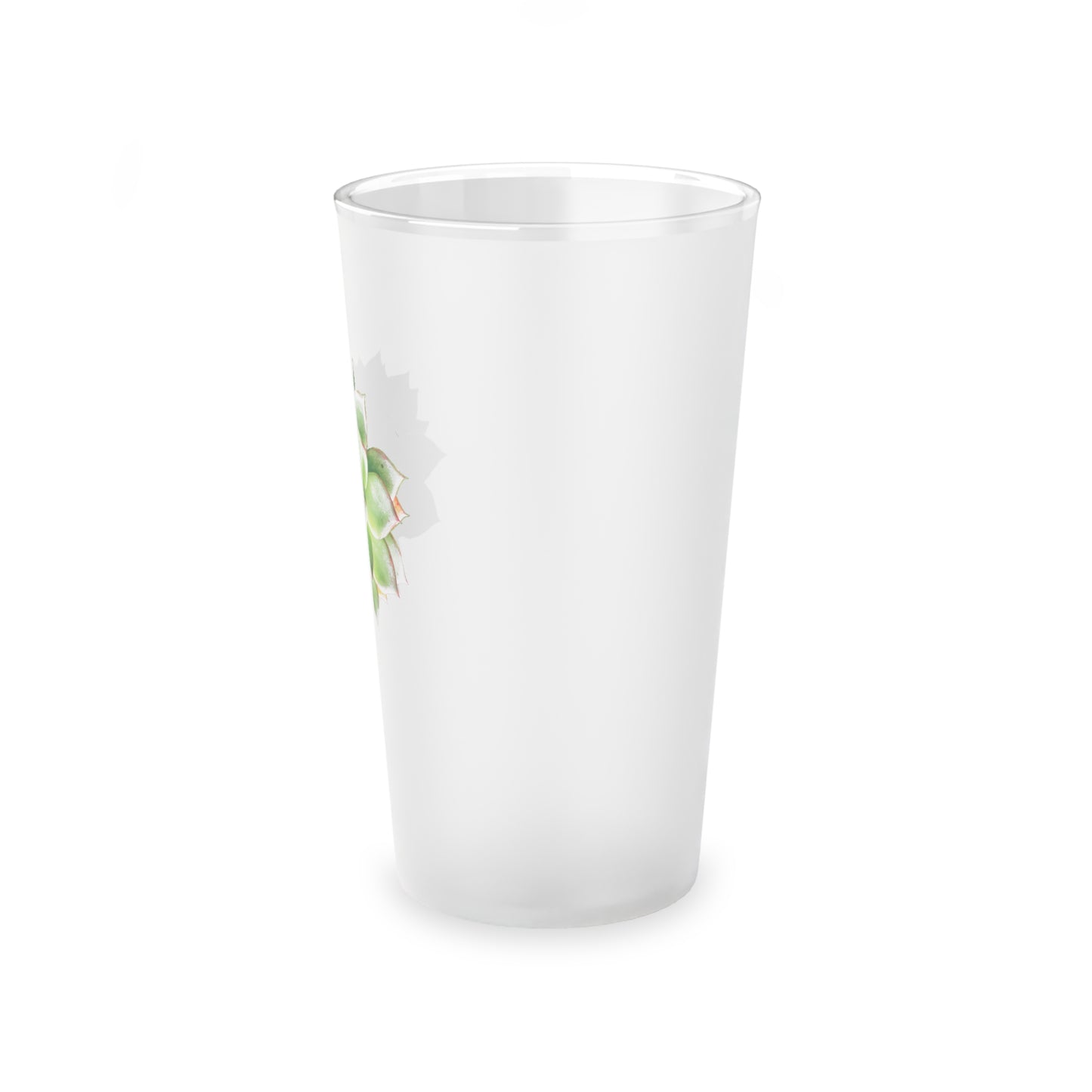 Echeveria Frosted Pint Glass