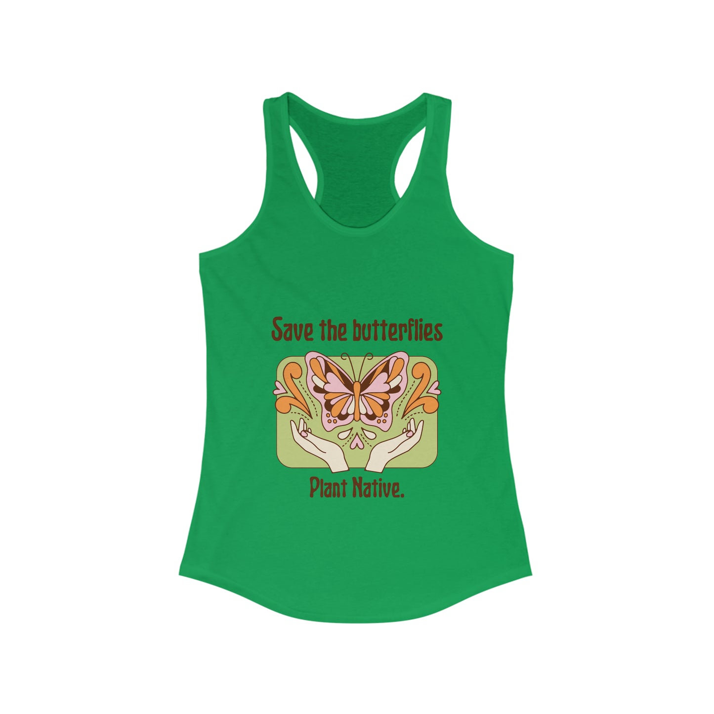 Plant Native Women's Racerback Tank