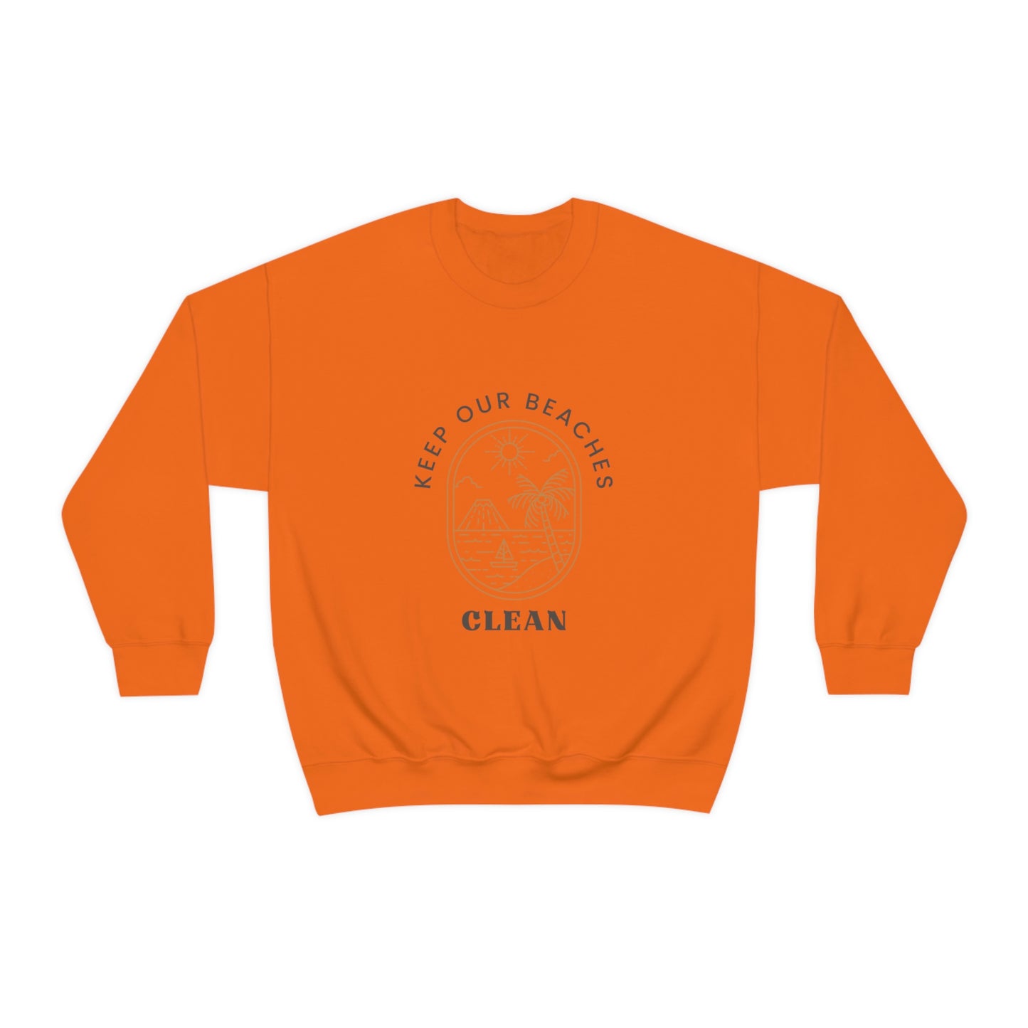 Clean Beaches Unisex Crewneck