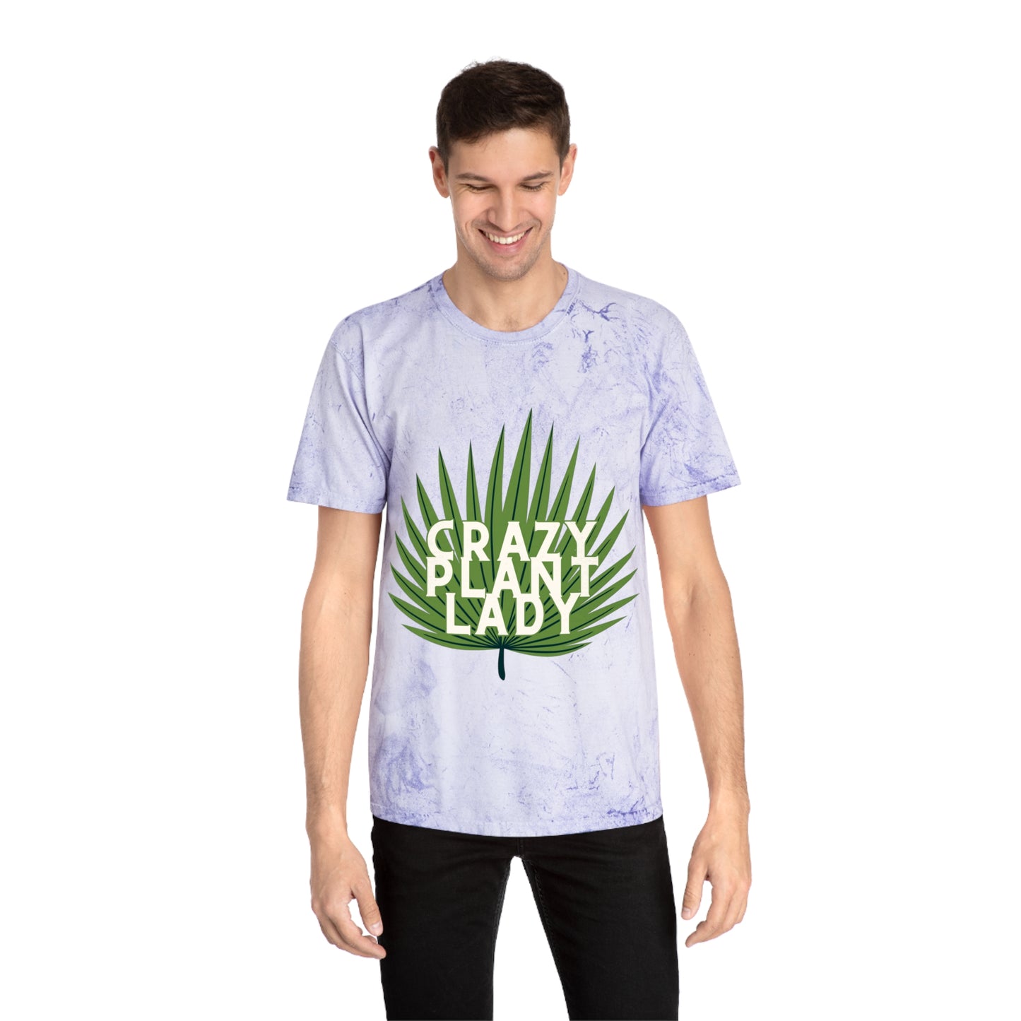 Crazy Plant Lady Color Blast T-Shirt