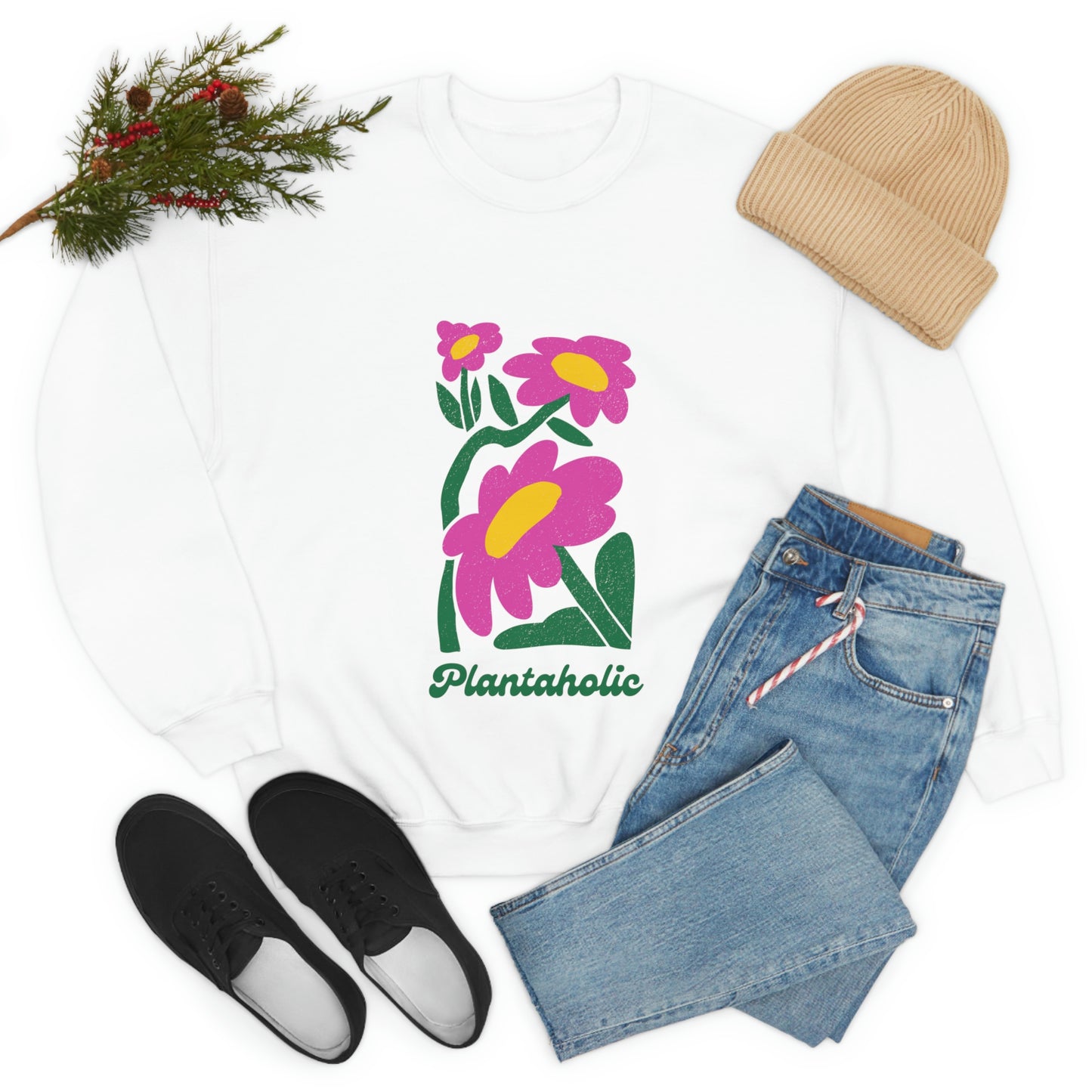 Plantaholic Unisex Crewneck