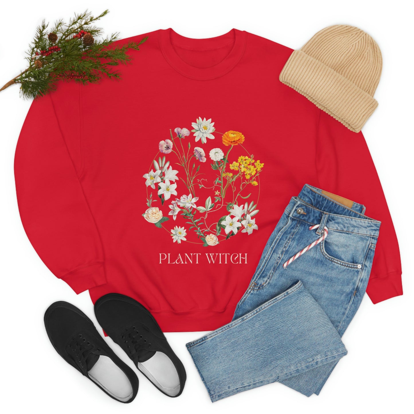 Plant Witch Unisex Crewneck