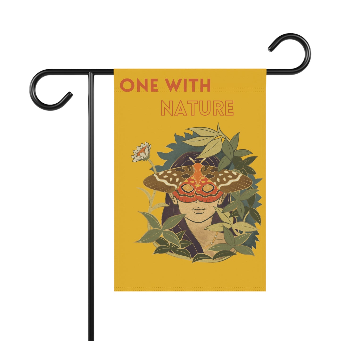 One With Nature Garden Banner