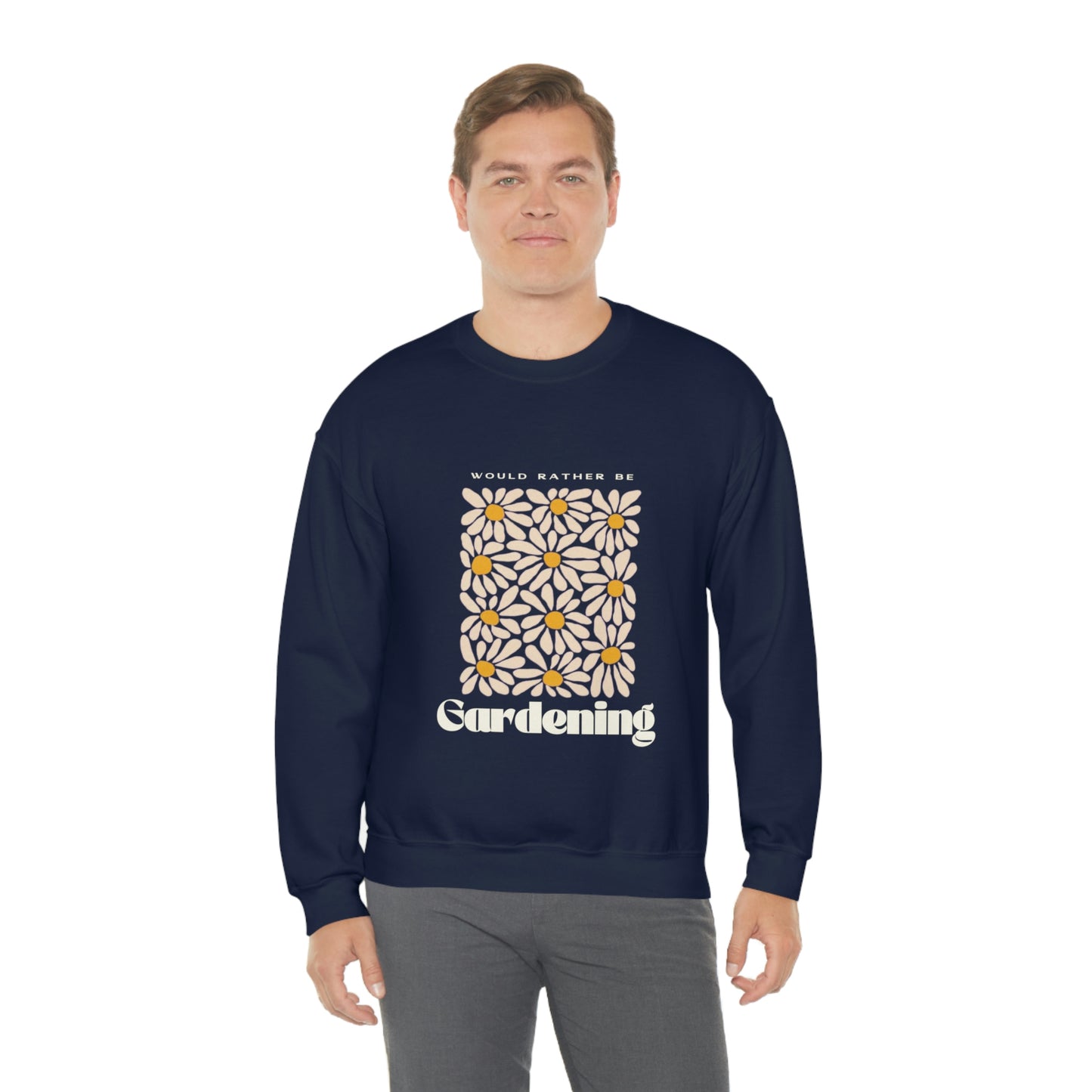 Would Rather Be Gardening Unisex Crewneck