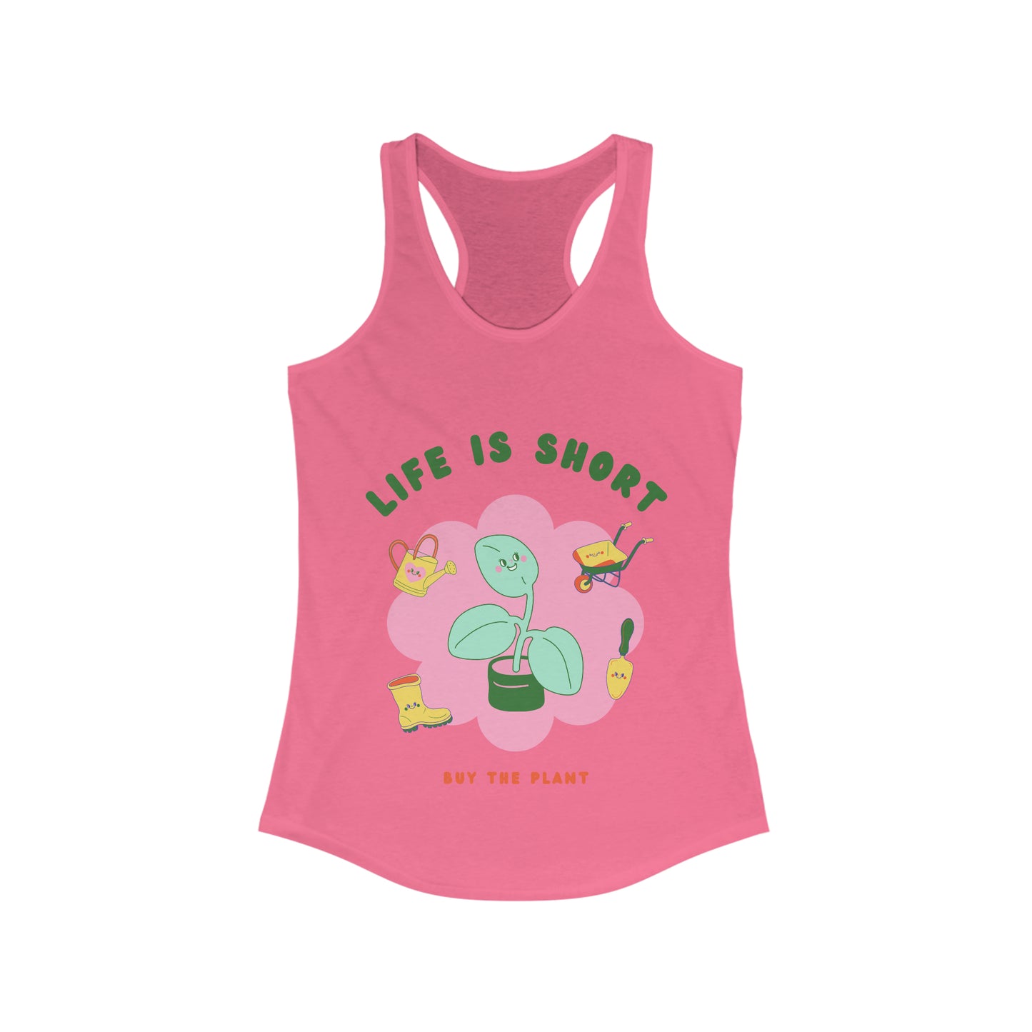 Life Is Short Women's Racerback Tank