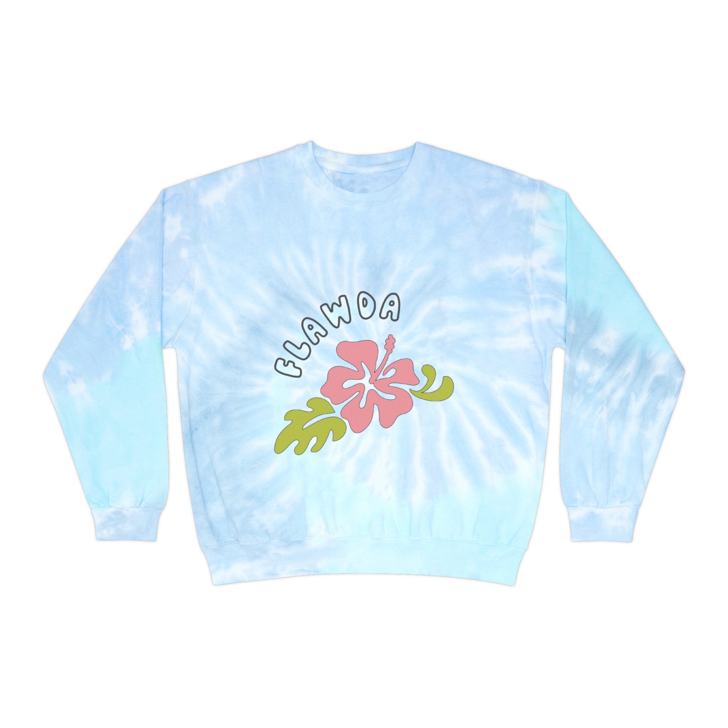 Flawda Unisex Tie-Dye Crewneck
